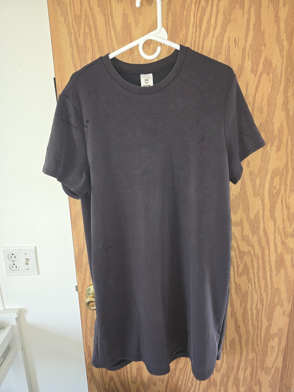 Women's Soft Tshirt Dress With Pockets